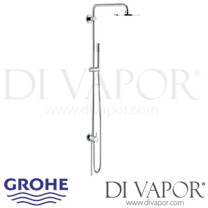 Grohe Rainshower System 210 Shower System with Diverter - 2005 to 2007 - Spare Parts 27058000 GEN1